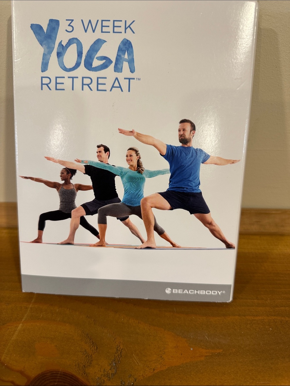 Beachbody 3 Week Yoga Retreat DVD — Blue & White Cover